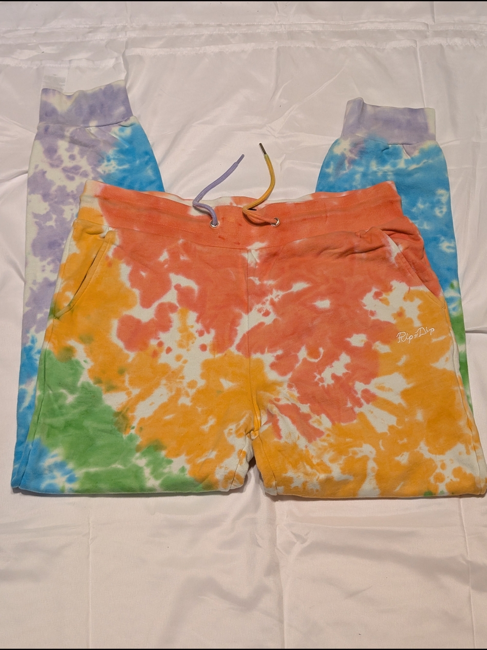 RipNDip Lord Nermal Men's Tie-Dye Sweatpants - Multicolor